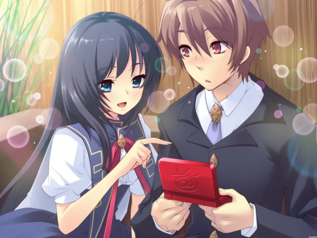 Pasangan Anime yang Manis dalam Tsurezure Children Gambar pasangan anime yang lucu dan romantis