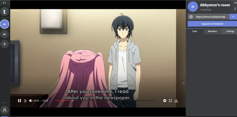 Komunitas Penggemar Anime Gambar sekelompok penggemar anime yang beragam menonton anime bersama
