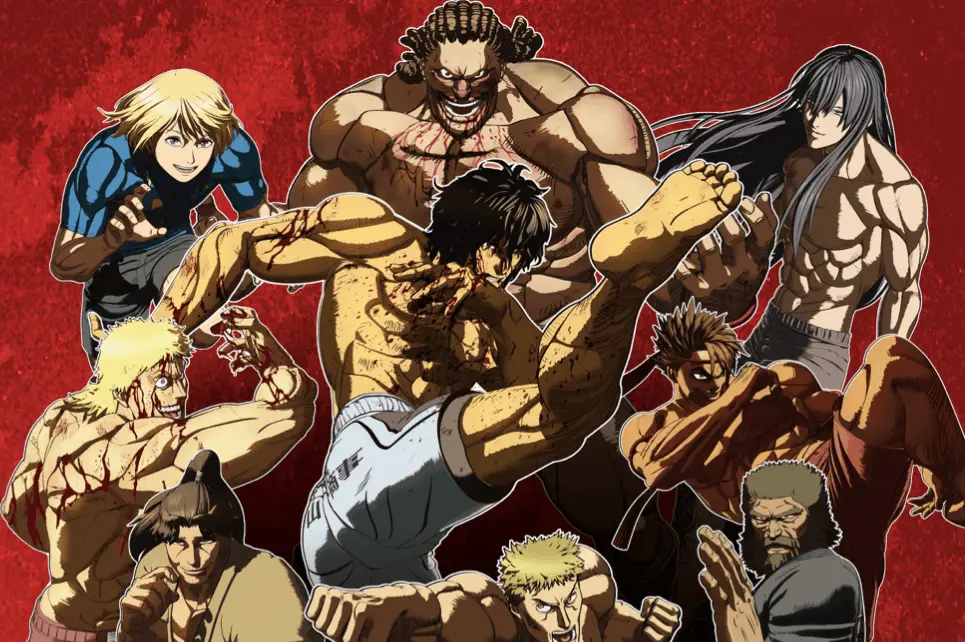 Logo Kengan Ashura Logo anime Kengan Ashura