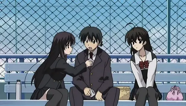 Para karakter utama School Days Karakter-karakter utama dalam anime School Days